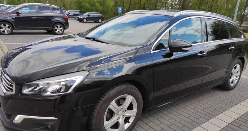 Peugeot 508 cena 54300 przebieg: 101100, rok produkcji 2017 z Katowice małe 106